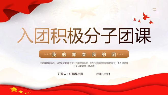 入团积极分子团课PPT